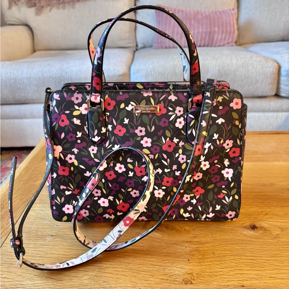 Kate Spade LAUREL WAY BOHO FLORAL REESE SATCHEL